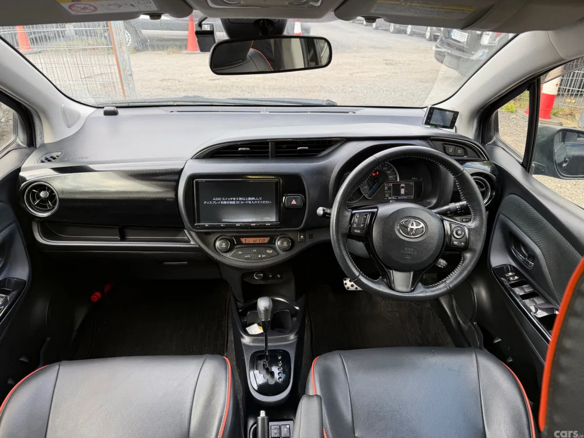 Toyota Vitz Hatchback, Petrol Hybrid, 2017, Black