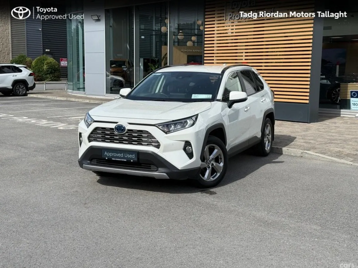 Toyota RAV4 SUV, Petrol Hybrid, 2022, White