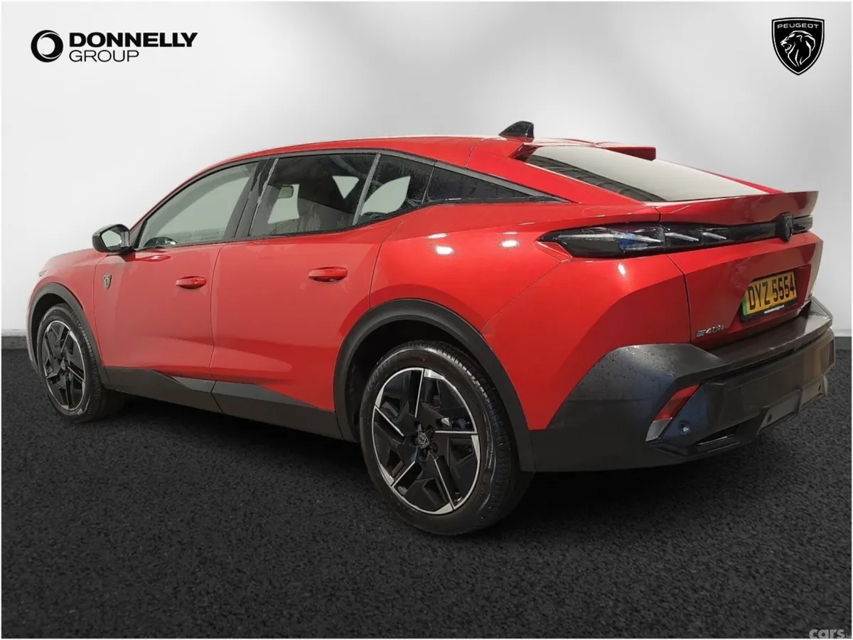 Peugeot 408 Hatchback, Electric, 2025, Red