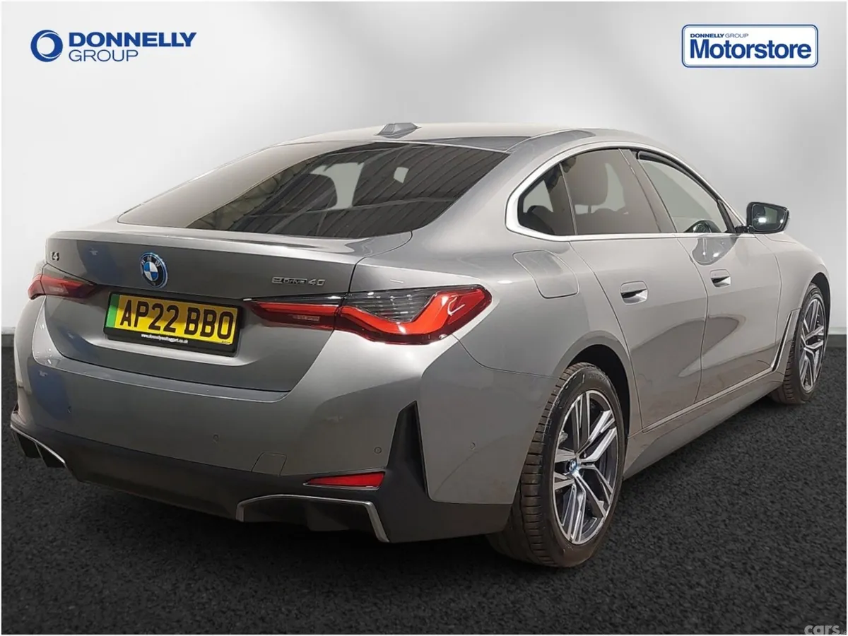 BMW i4 Hatchback, Electric, 2022, Grey