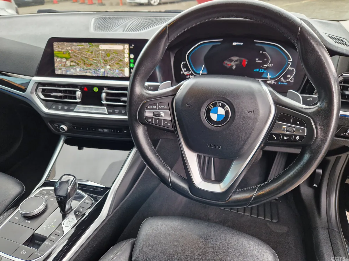 BMW 3-Series Saloon, Petrol Plug-in Hybrid, 2021, Black
