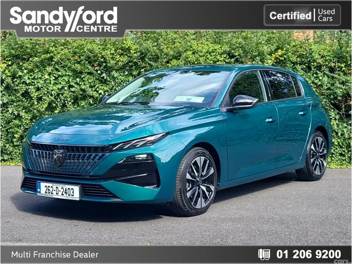 Peugeot 308 Hatchback, Petrol Hybrid, 2026, Blue