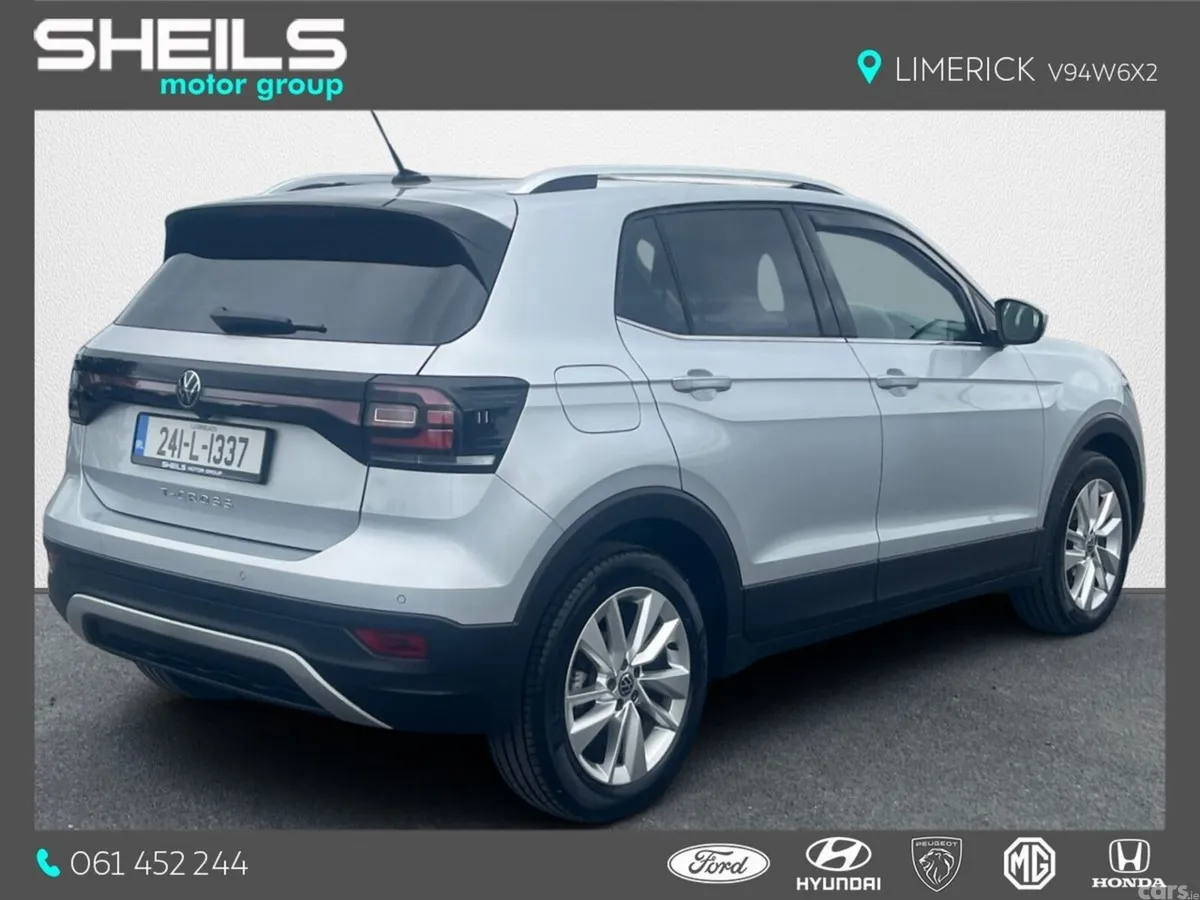 Volkswagen T-Cross Estate, Petrol, 2024, Grey