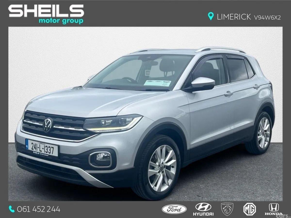 Volkswagen T-Cross Estate, Petrol, 2024, Grey