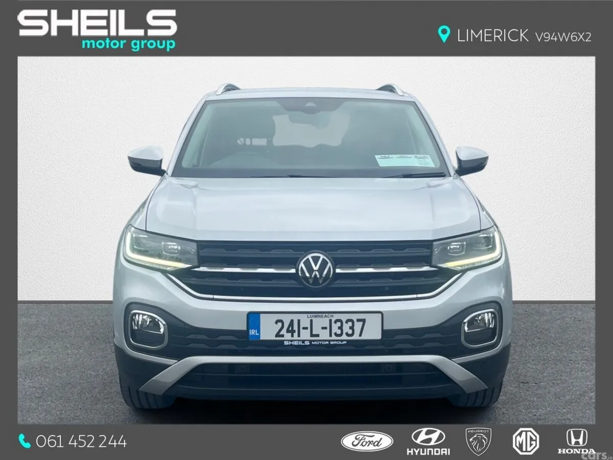 Volkswagen T-Cross Estate, Petrol, 2024, Grey