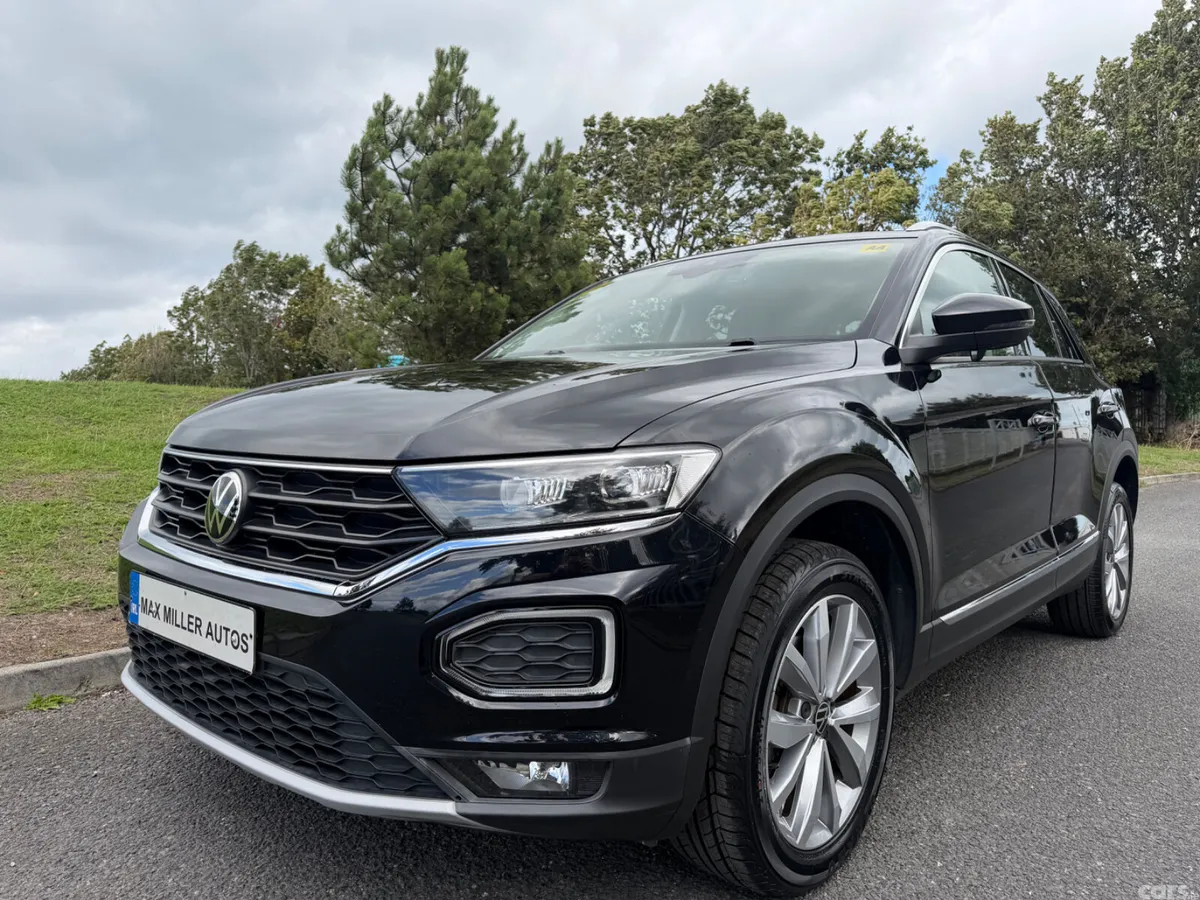 Volkswagen T-Roc Hatchback, Petrol, 2021, Black