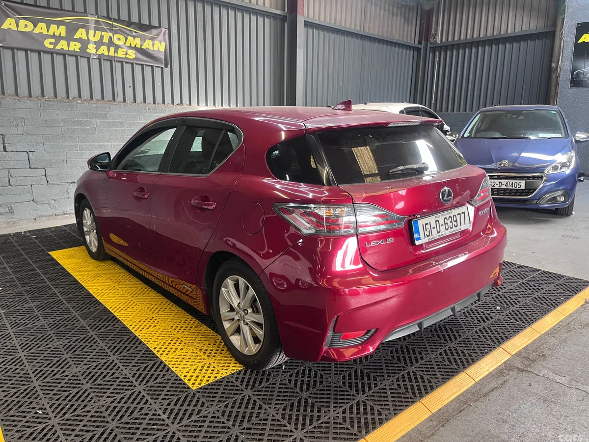 Lexus CT Hatchback, Petrol Hybrid, 2015, Red
