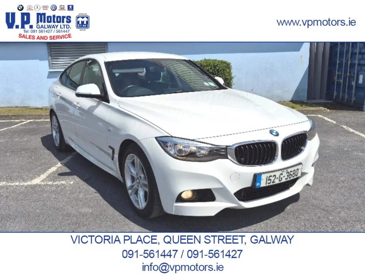 BMW 3-Series Hatchback, Diesel, 2015, White