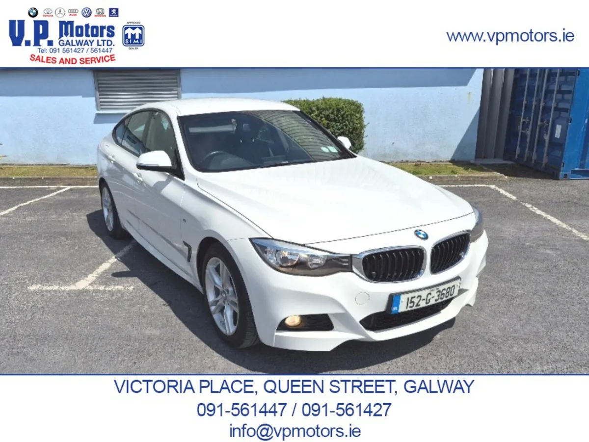 BMW 3-Series Hatchback, Diesel, 2015, White