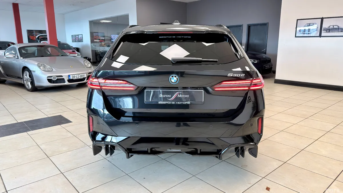 BMW 5-Series Estate, Petrol Hybrid, 2026, Black