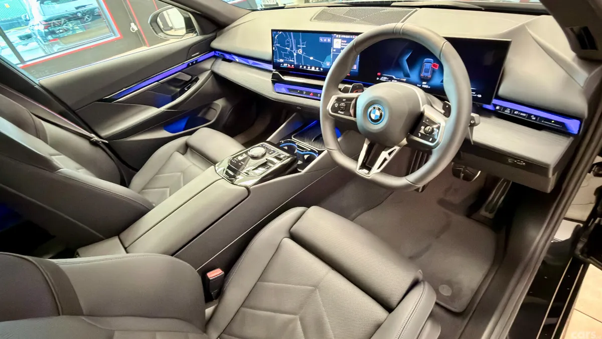 BMW 5-Series Estate, Petrol Hybrid, 2026, Black