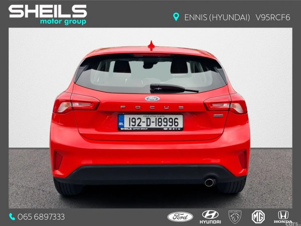 Ford Focus Hatchback, Diesel, 2019, Red