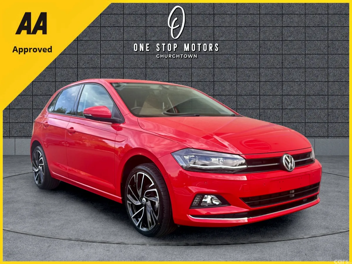 Volkswagen Polo Hatchback, Petrol, 2019, Red