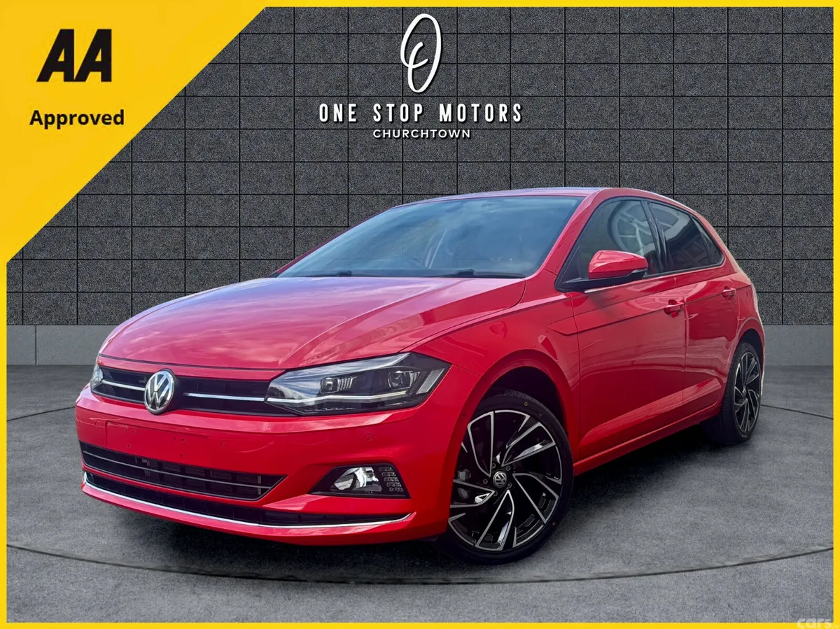 Volkswagen Polo Hatchback, Petrol, 2019, Red
