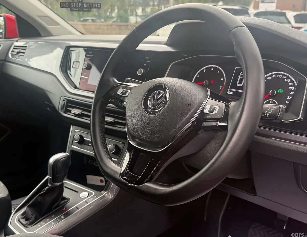 Volkswagen Polo Hatchback, Petrol, 2019, Red
