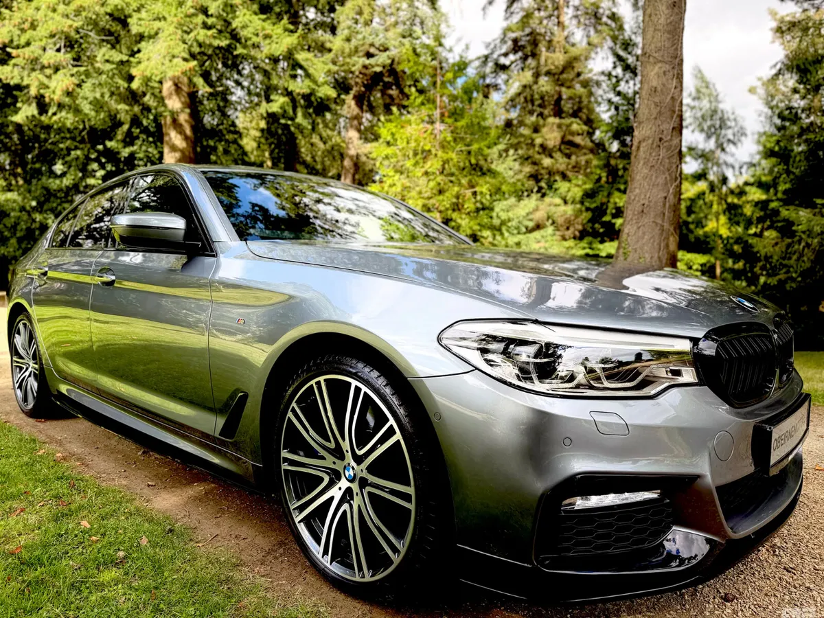 BMW 5-Series Saloon, Diesel, 2017, Blue