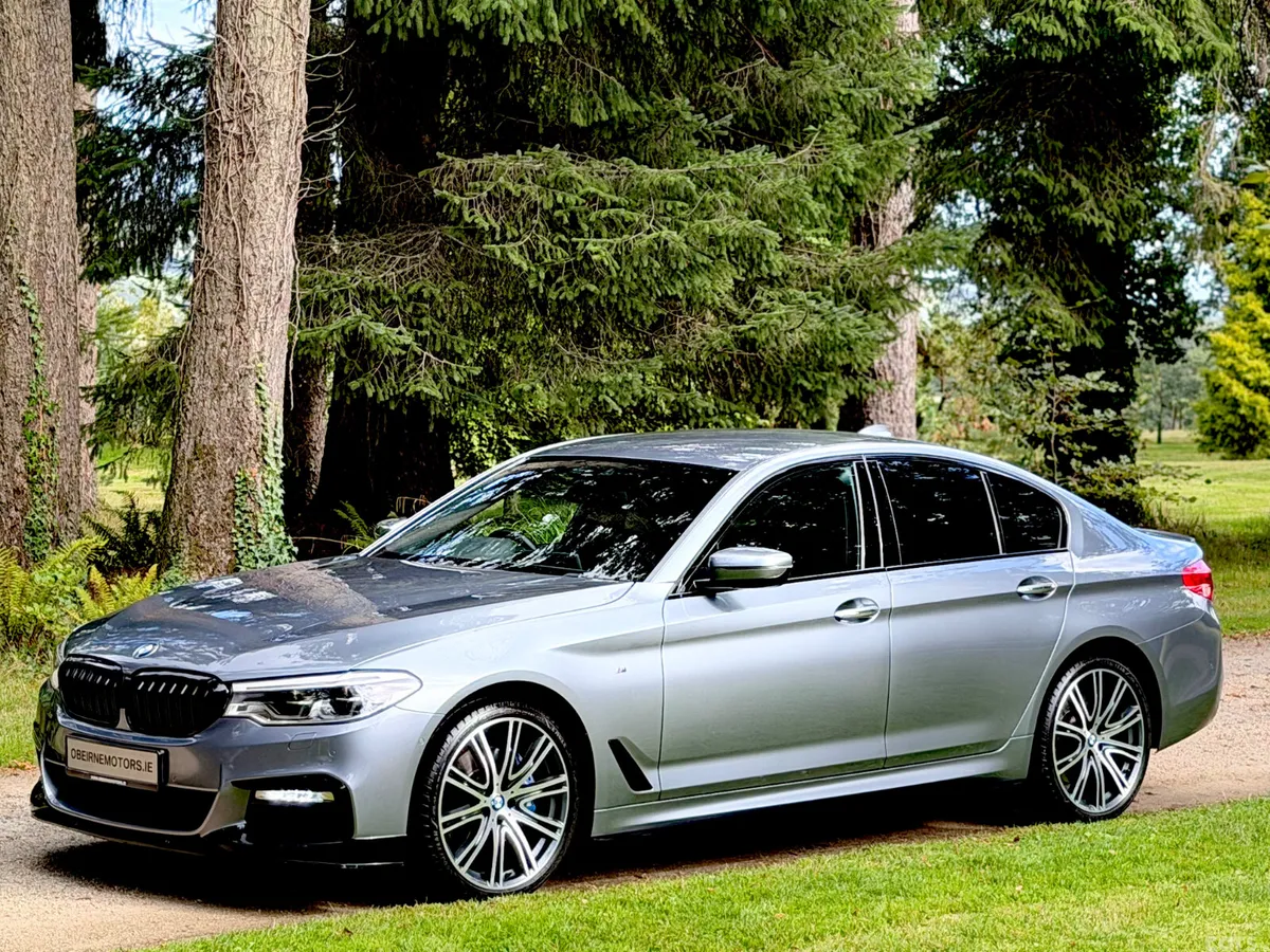 BMW 5-Series Saloon, Diesel, 2017, Blue