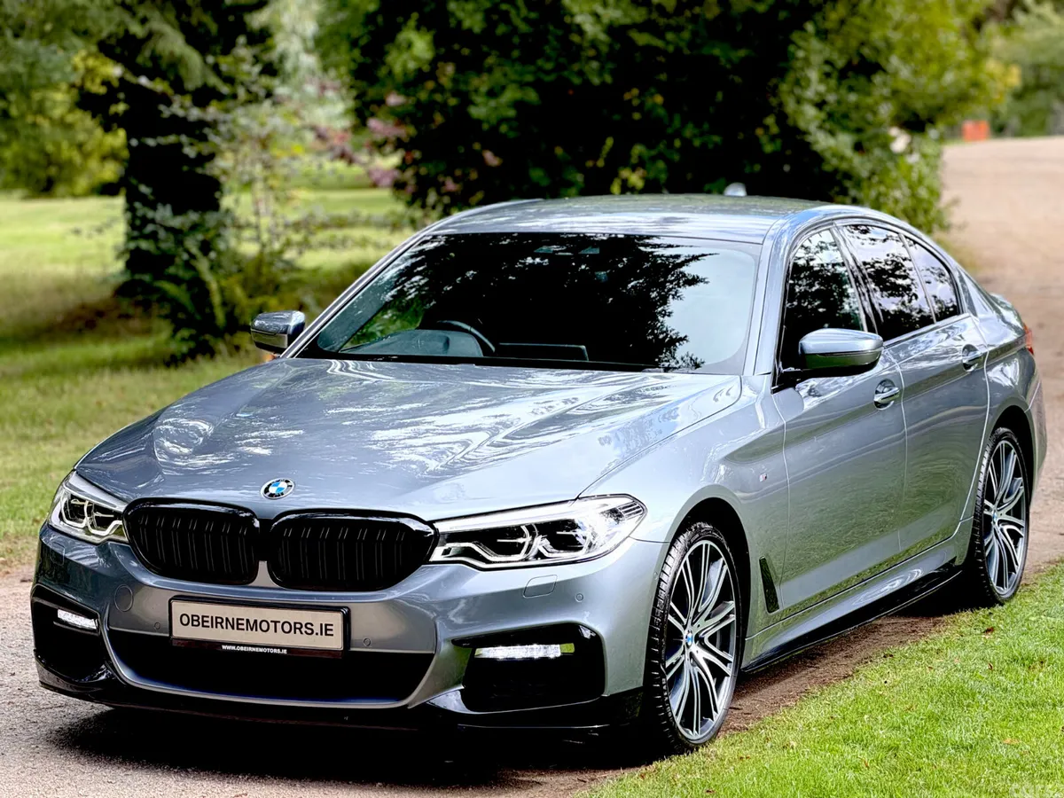 BMW 5-Series Saloon, Diesel, 2017, Blue