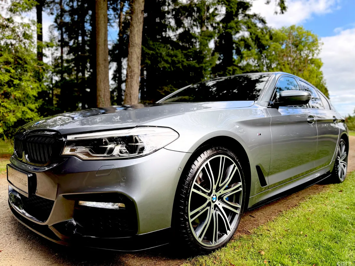 BMW 5-Series Saloon, Diesel, 2017, Blue