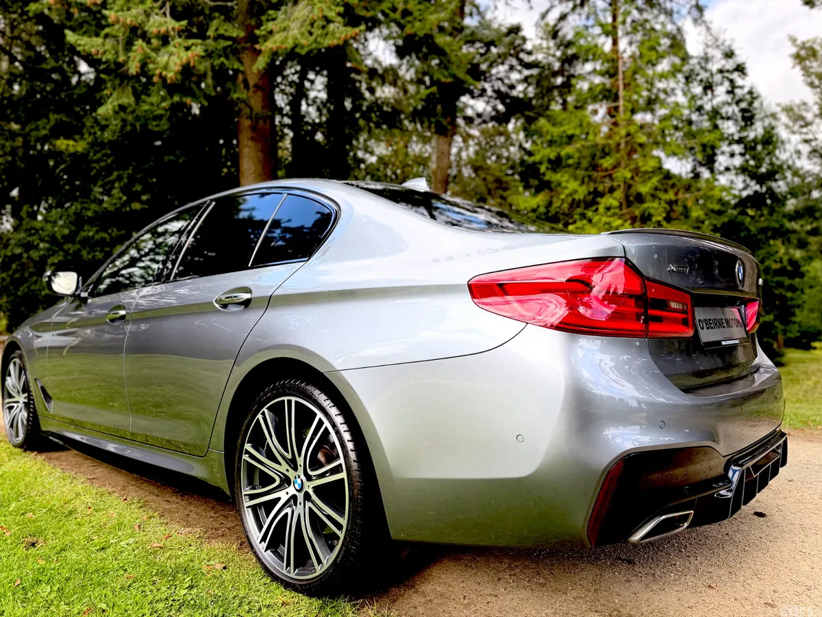 BMW 5-Series Saloon, Diesel, 2017, Blue