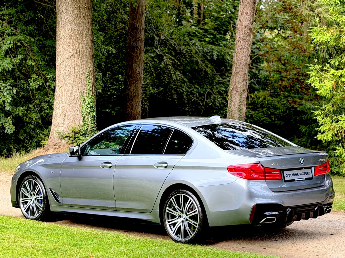 BMW 5-Series Saloon, Diesel, 2017, Blue