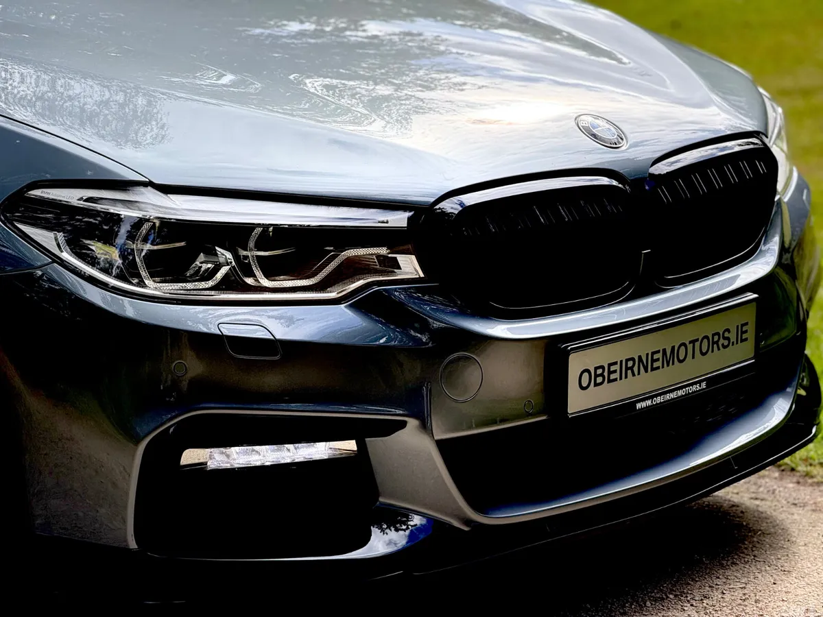 BMW 5-Series Saloon, Diesel, 2017, Blue