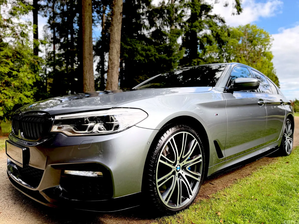 BMW 5-Series Saloon, Diesel, 2017, Blue