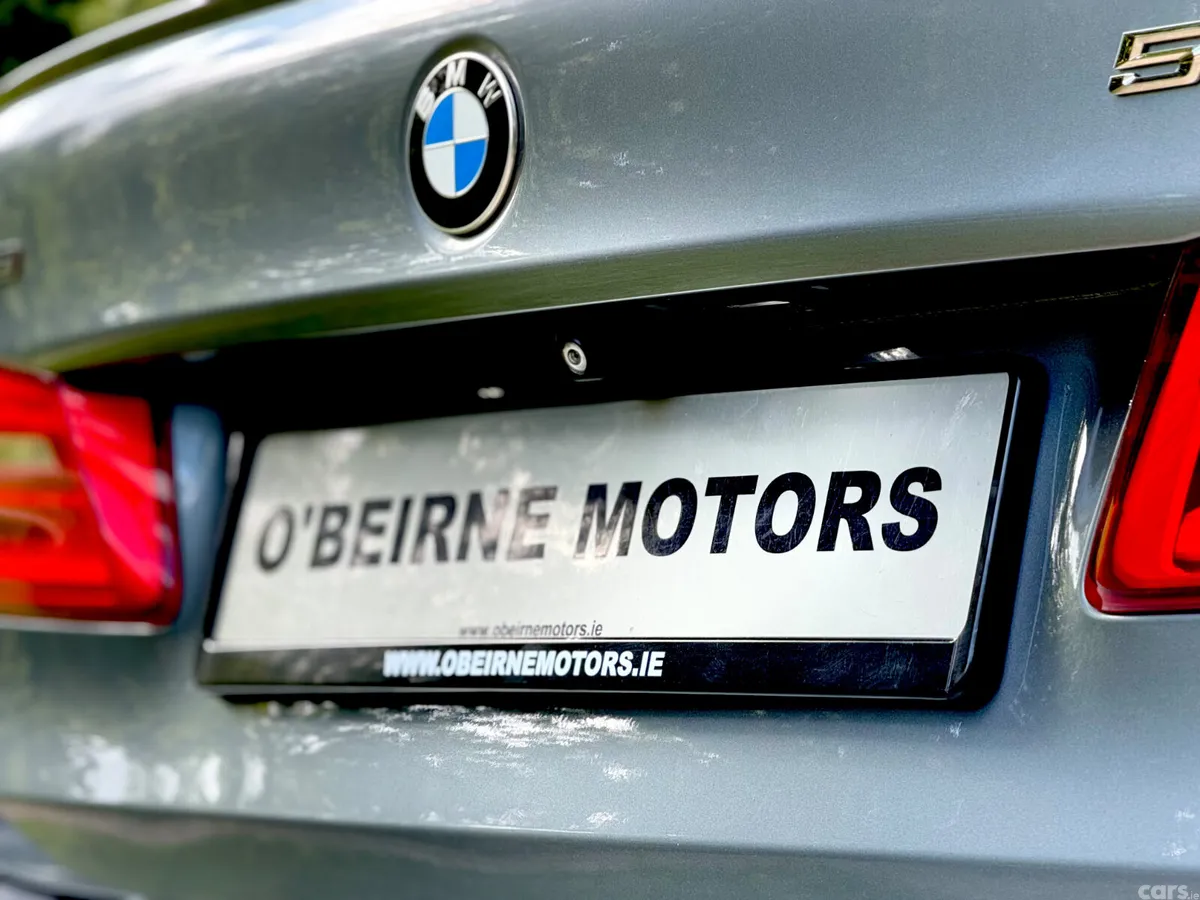 BMW 5-Series Saloon, Diesel, 2017, Blue