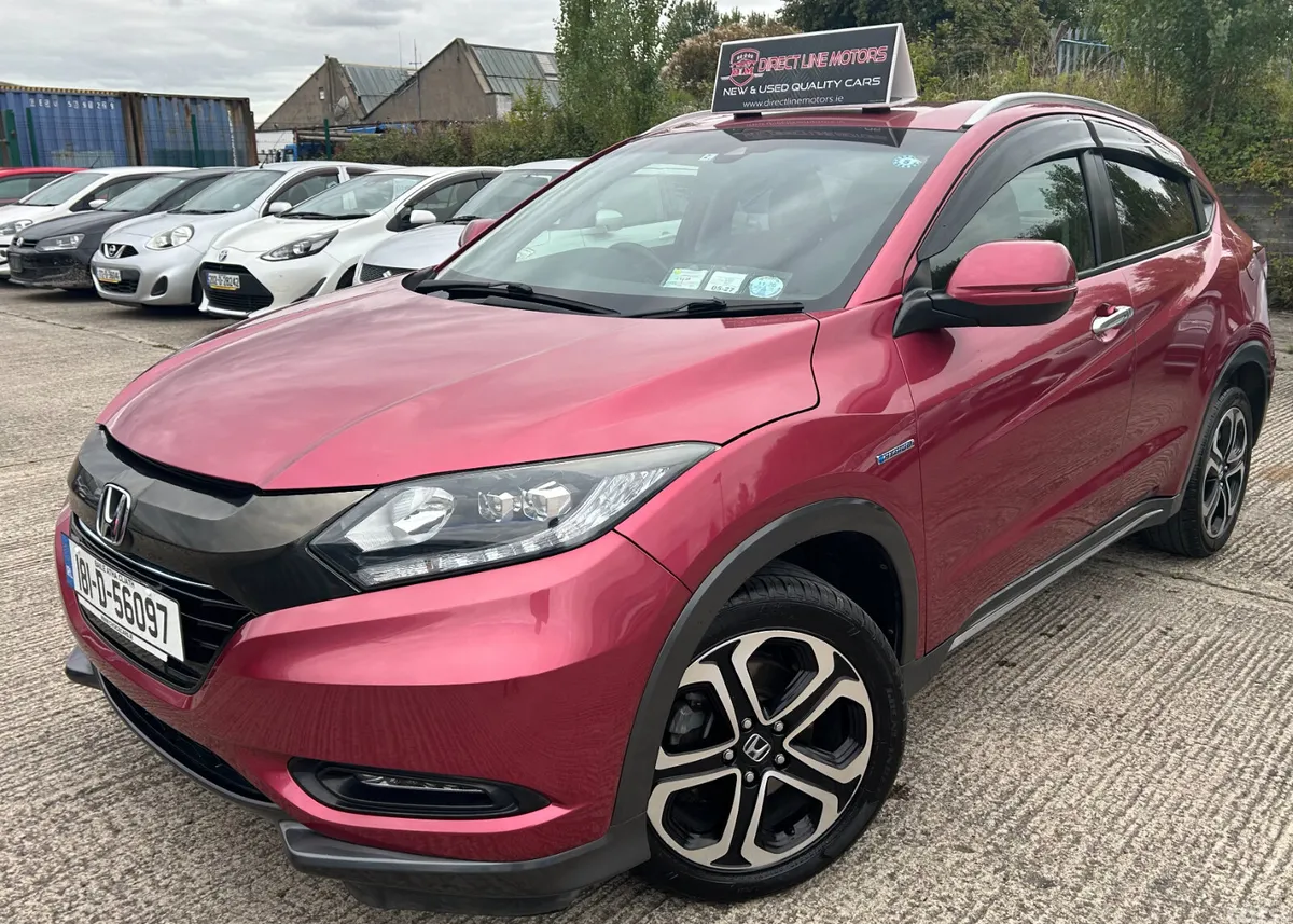 Honda Vezel MPV, Petrol Hybrid, 2018, Red