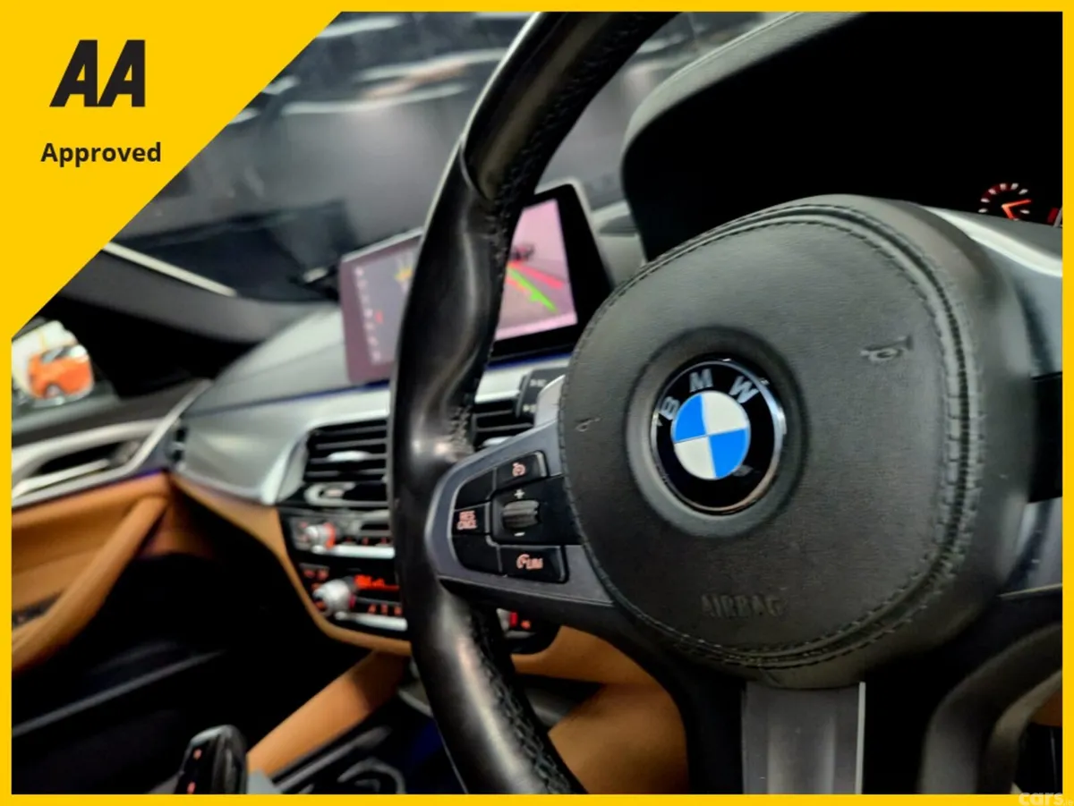 BMW 5-Series Saloon, Diesel, 2019, White