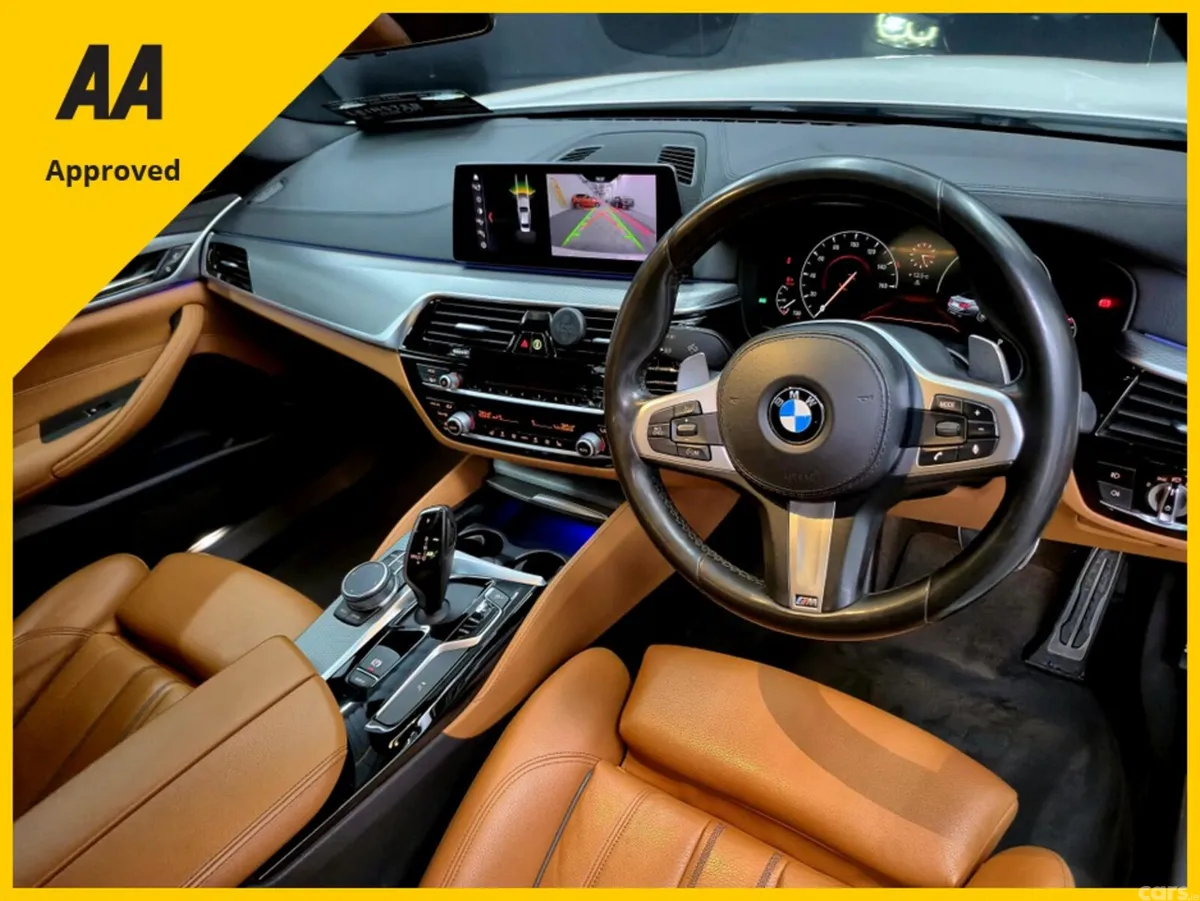 BMW 5-Series Saloon, Diesel, 2019, White