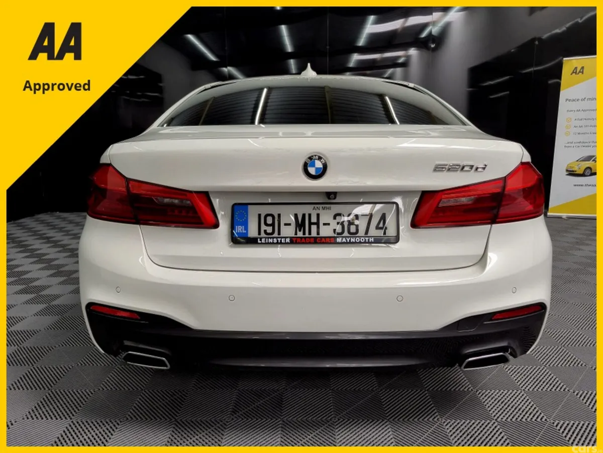 BMW 5-Series Saloon, Diesel, 2019, White