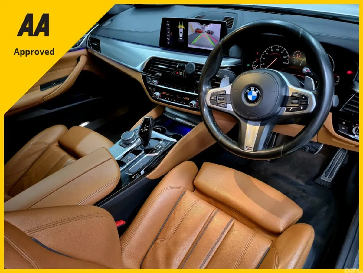 BMW 5-Series Saloon, Diesel, 2019, White