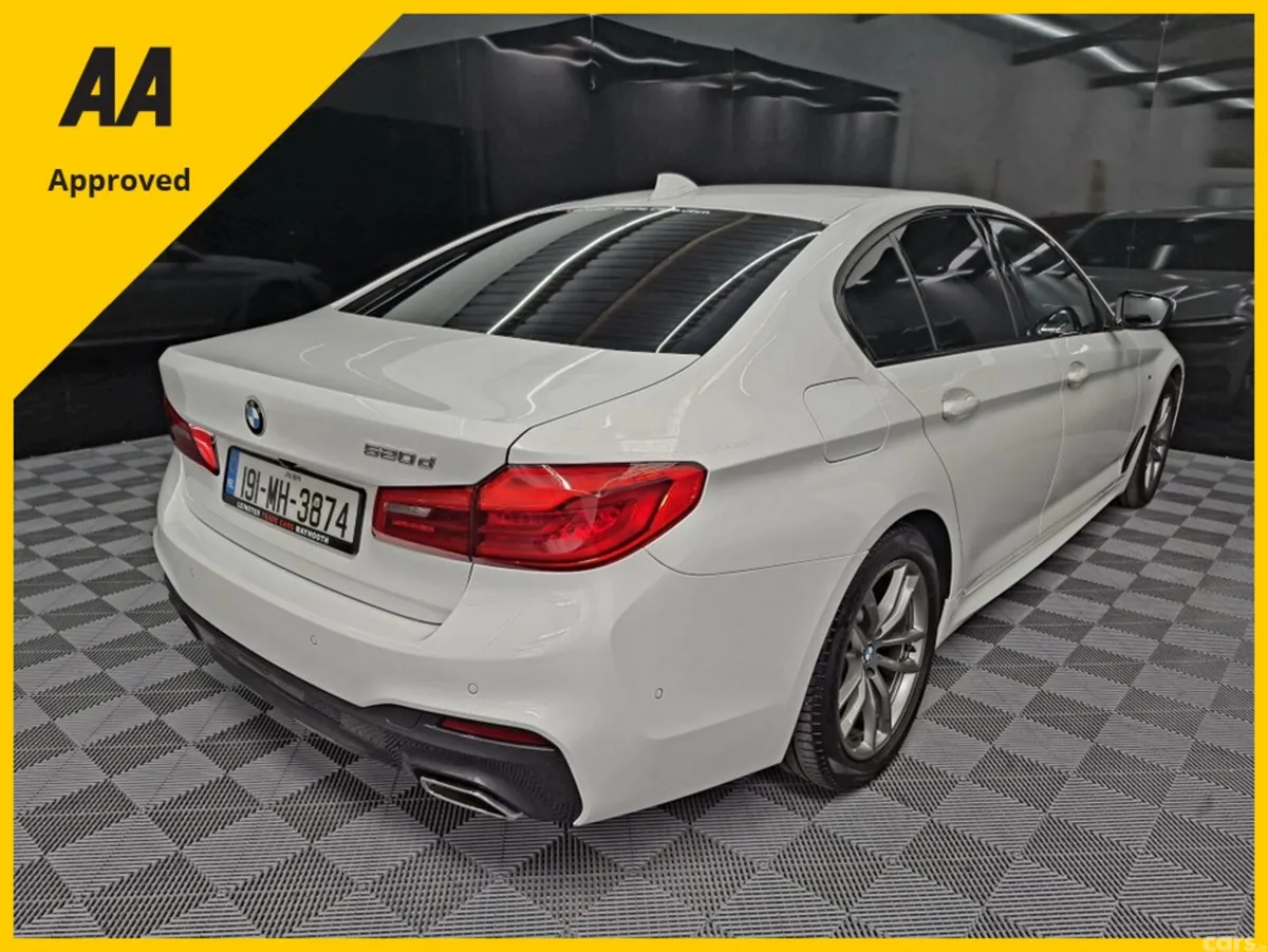 BMW 5-Series Saloon, Diesel, 2019, White