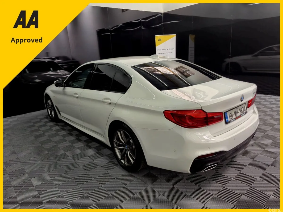 BMW 5-Series Saloon, Diesel, 2019, White