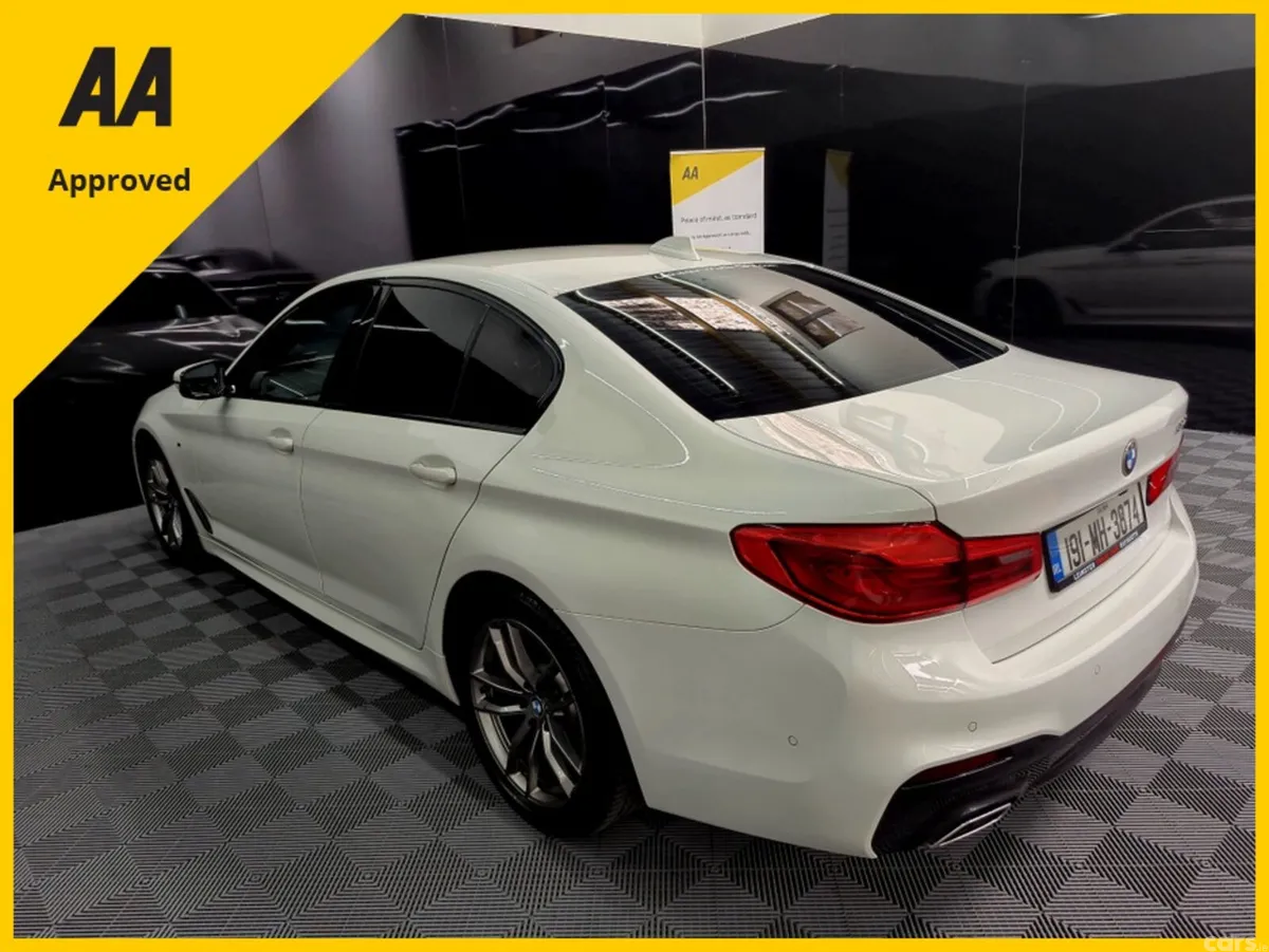 BMW 5-Series Saloon, Diesel, 2019, White
