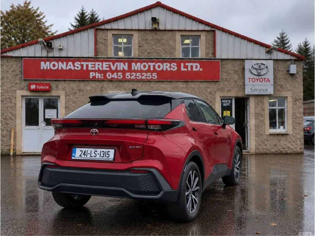 Toyota C-HR Hatchback, Petrol Plug-in Hybrid, 2024, Red