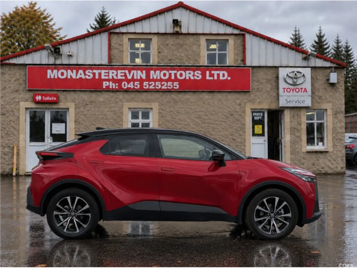 Toyota C-HR Hatchback, Petrol Plug-in Hybrid, 2024, Red