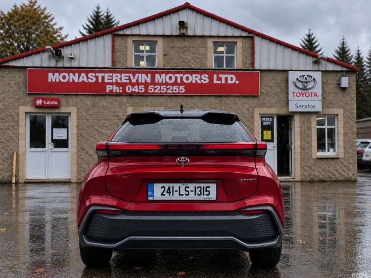 Toyota C-HR Hatchback, Petrol Plug-in Hybrid, 2024, Red