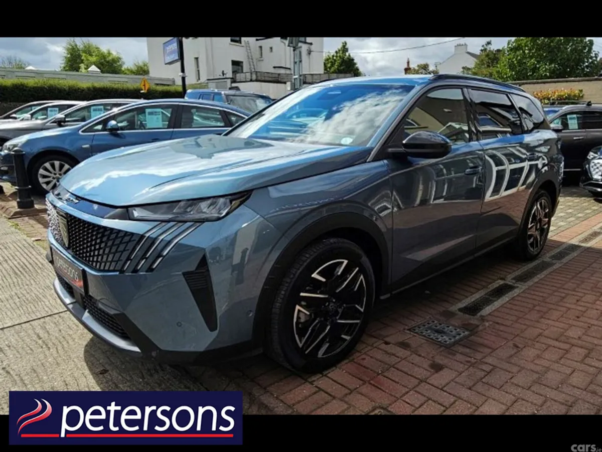 Peugeot 5008 MPV, Petrol Hybrid, 2025, Blue
