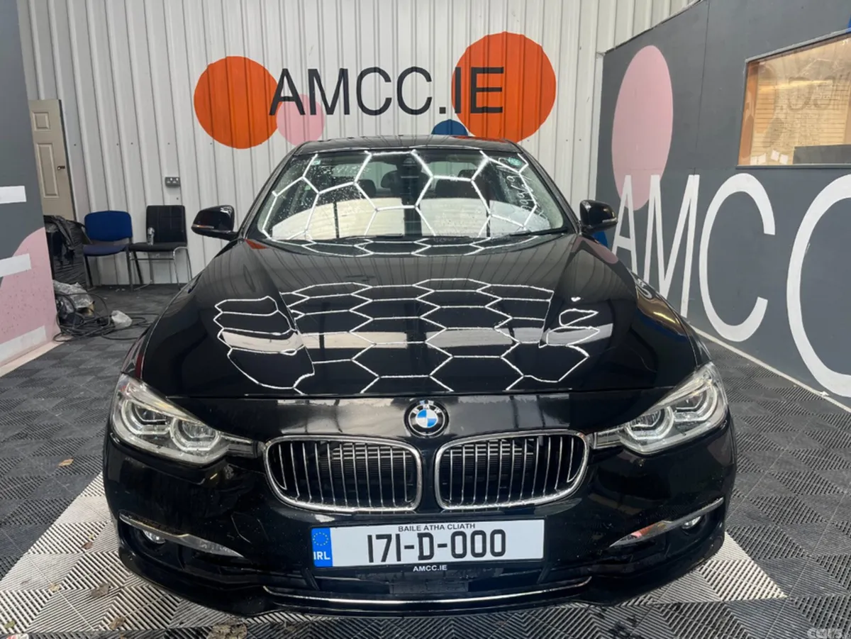 BMW 3-Series Saloon, Petrol, 2017, Black