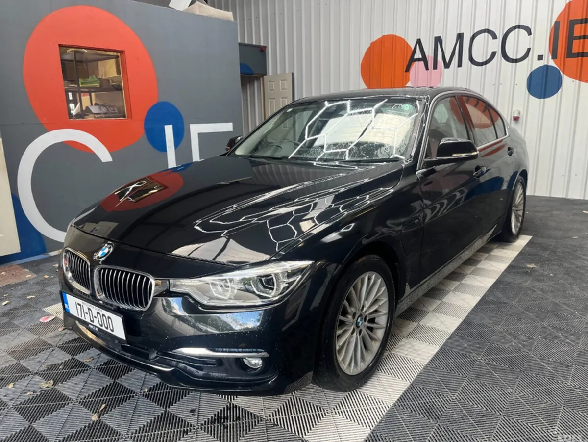 BMW 3-Series Saloon, Petrol, 2017, Black