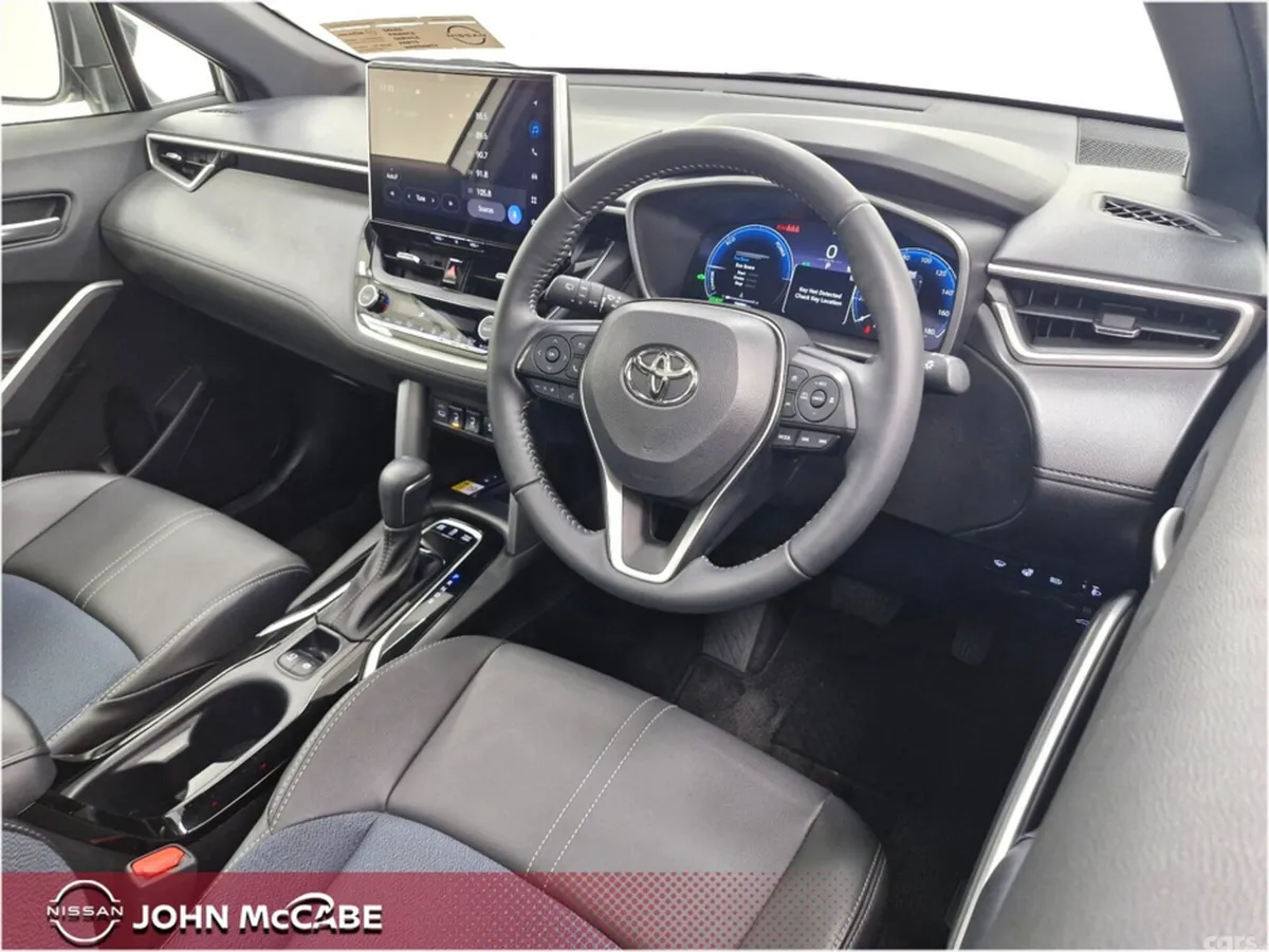 Toyota Corolla Cross SUV, Petrol Hybrid, 2024, White