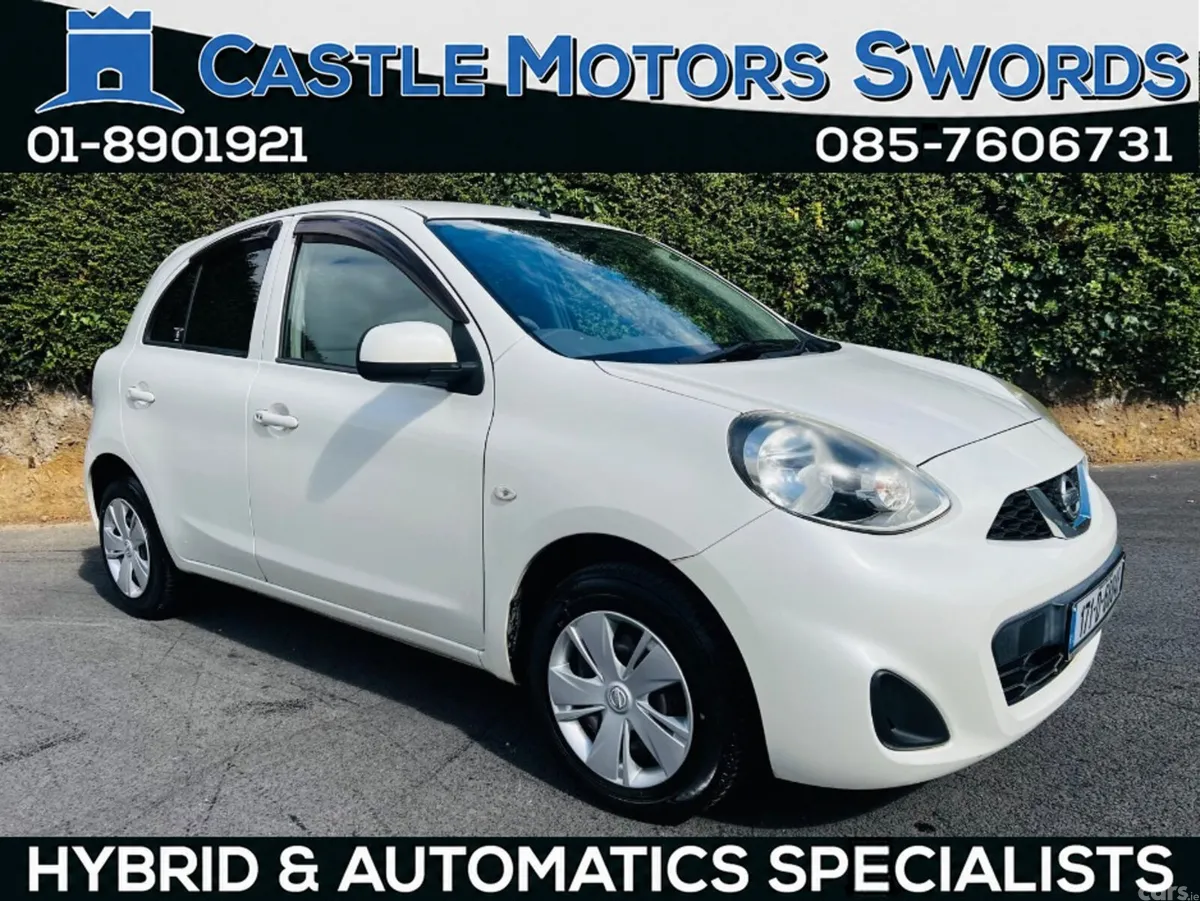 Nissan March Hatchback, Petrol, 2017, White