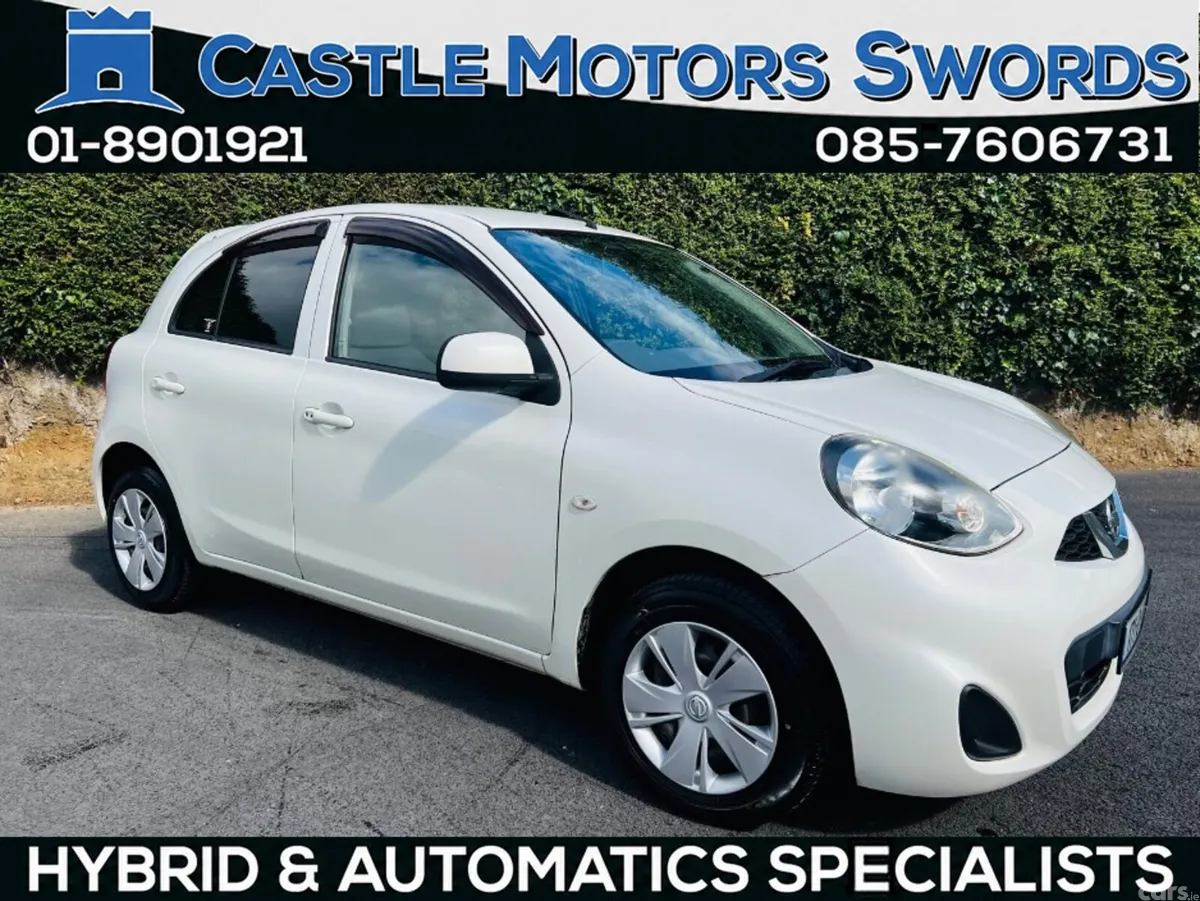 Nissan March Hatchback, Petrol, 2017, White