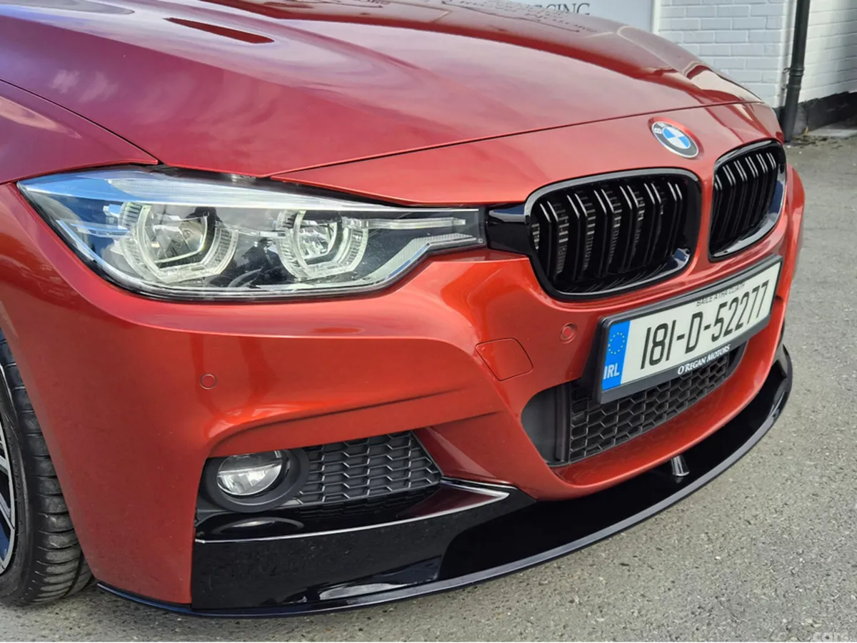 BMW 3-Series Saloon, Petrol Plug-in Hybrid, 2018, Orange
