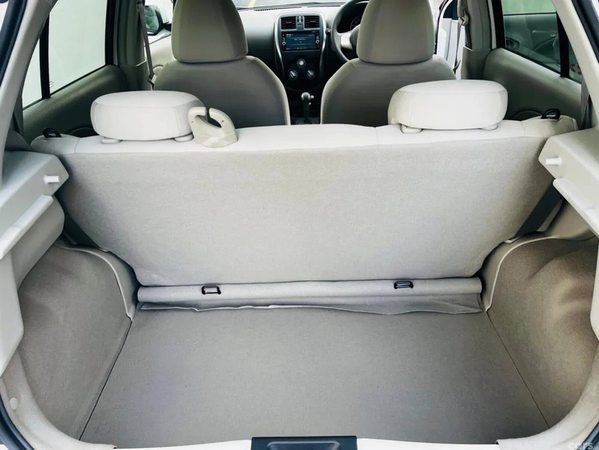 Nissan March Hatchback, Petrol, 2017, White