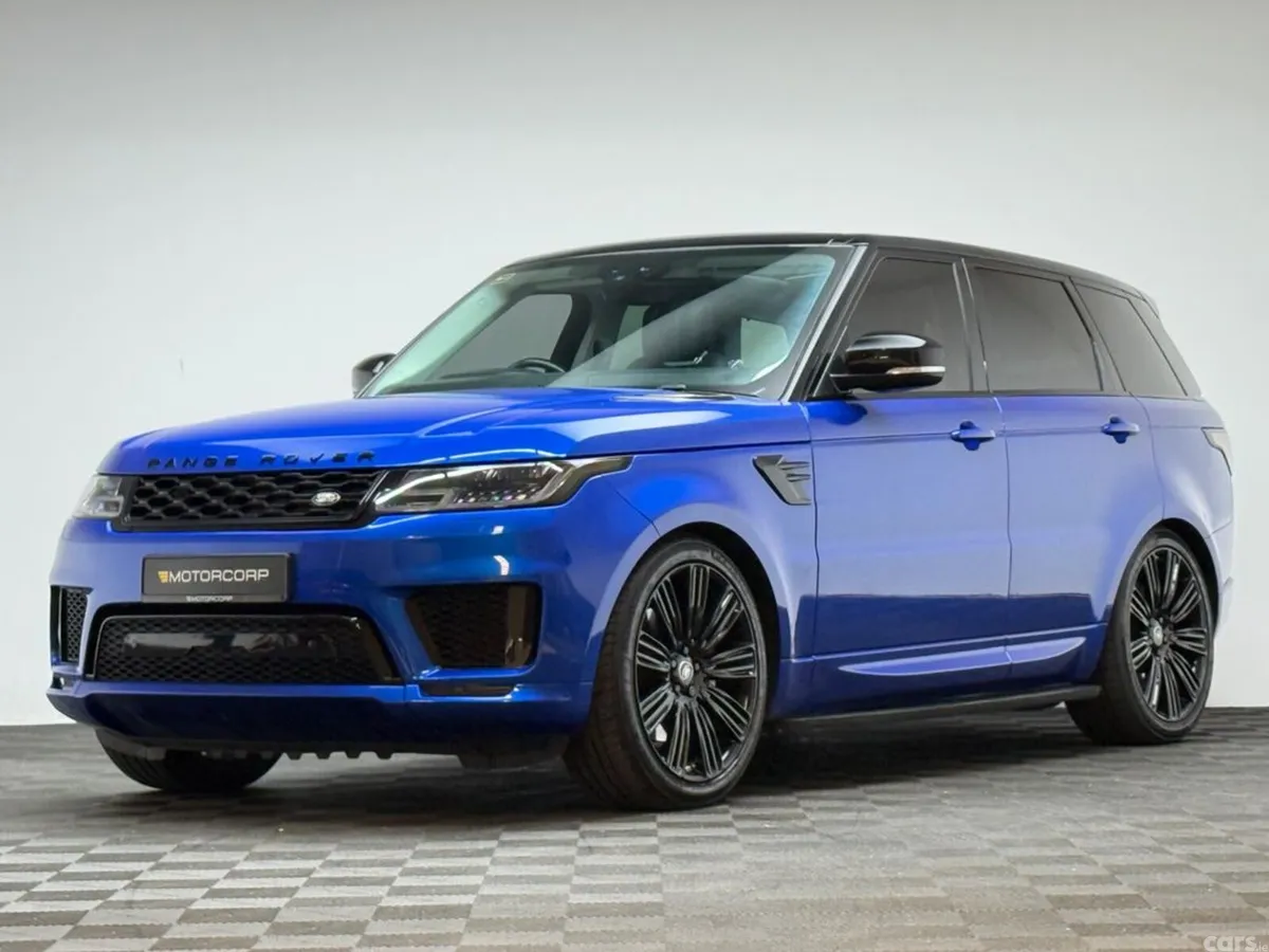 Land Rover Range Rover Sport SUV, Petrol Plug-in Hybrid, 2019, Blue