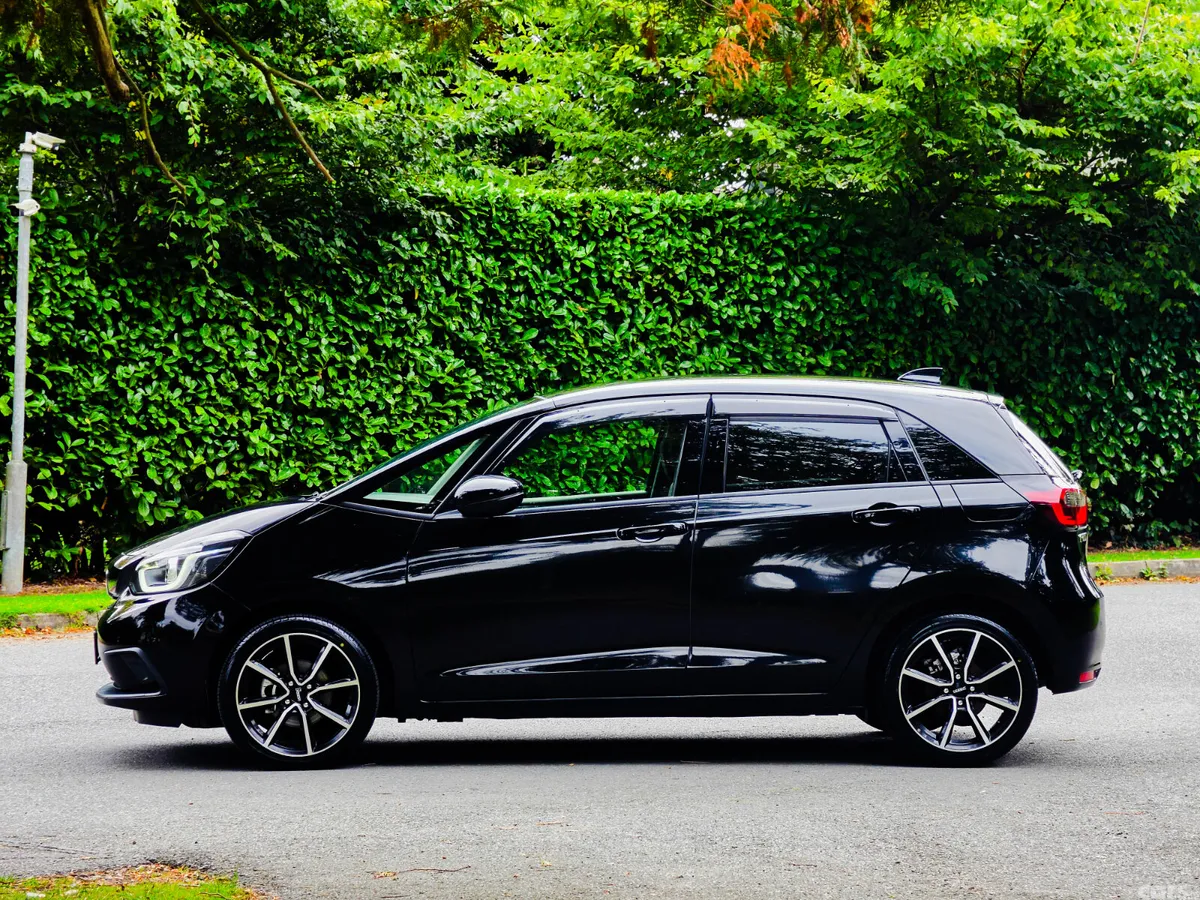 Honda Fit Hatchback, Petrol Hybrid, 2021, Black