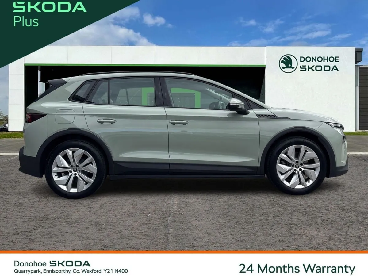 Skoda Elroq SUV, Electric, 2026, Green